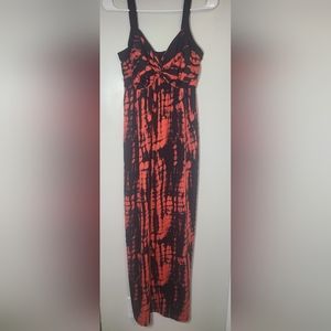 Maxi dress Coral black MAXI DRESS SMALL BLACK‎ Robbie Bee